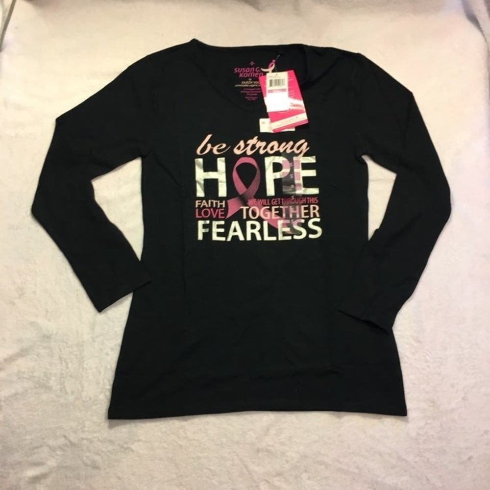 New susan‎ g colman shirt S Awarness cancer